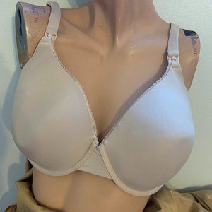 Motherhood Maternity Lightly Lined Full Coverage Underwire Nursing Bra | Nude
